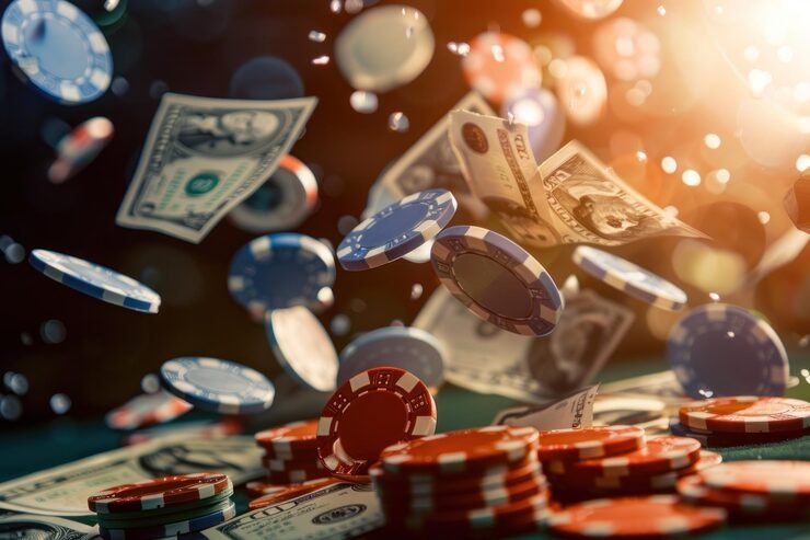 Wager settlement confirmation and account balance update